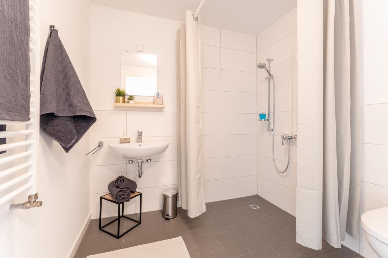 Neu☆Business Apartment☆Messe/Airport☆Tiefgarage 라인펠덴에흐터딘겐 외부 사진